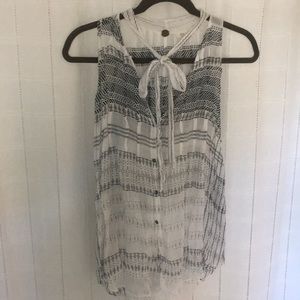 Free people button down tunic tank